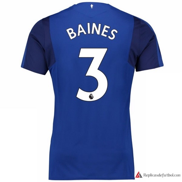 Camiseta Everton Primera equipación Baines 2017-2018